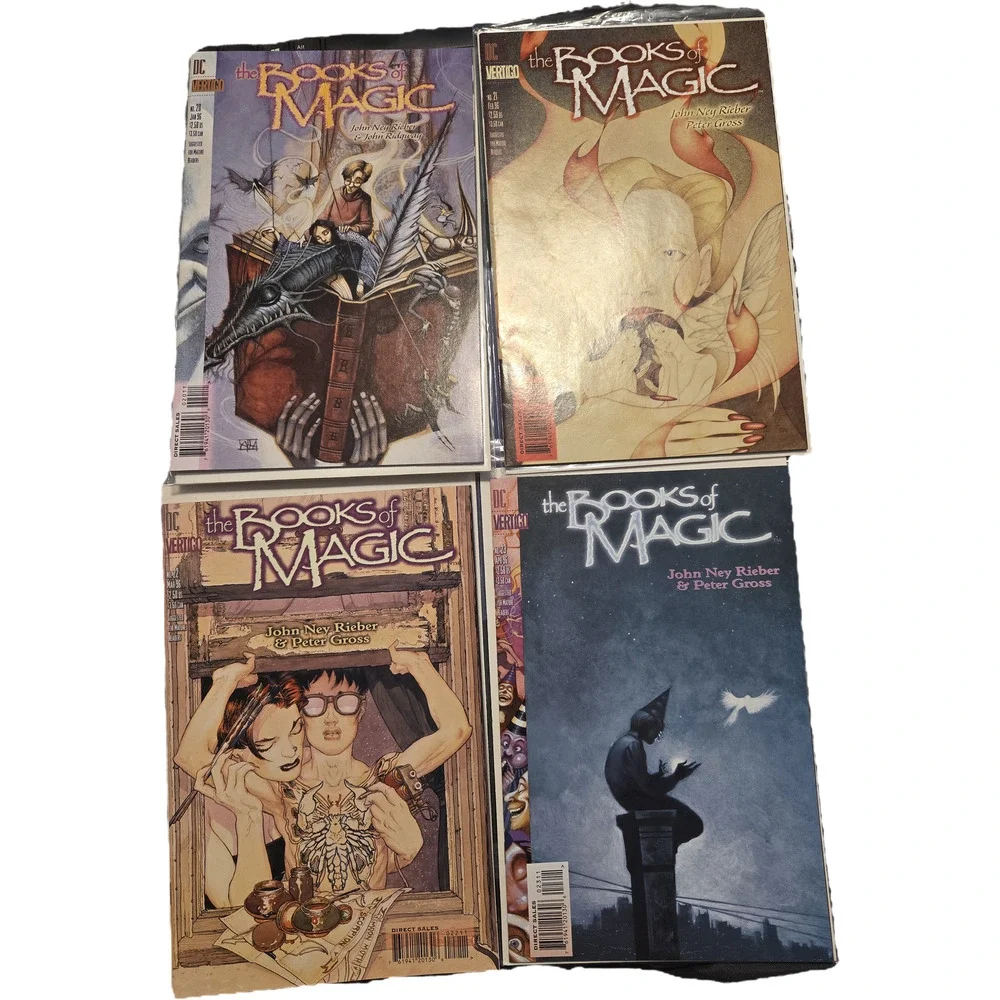 The Books of Magic Annual DC Vertigo 1994-97 39 Comics Rieber Snejbjerg Bundle